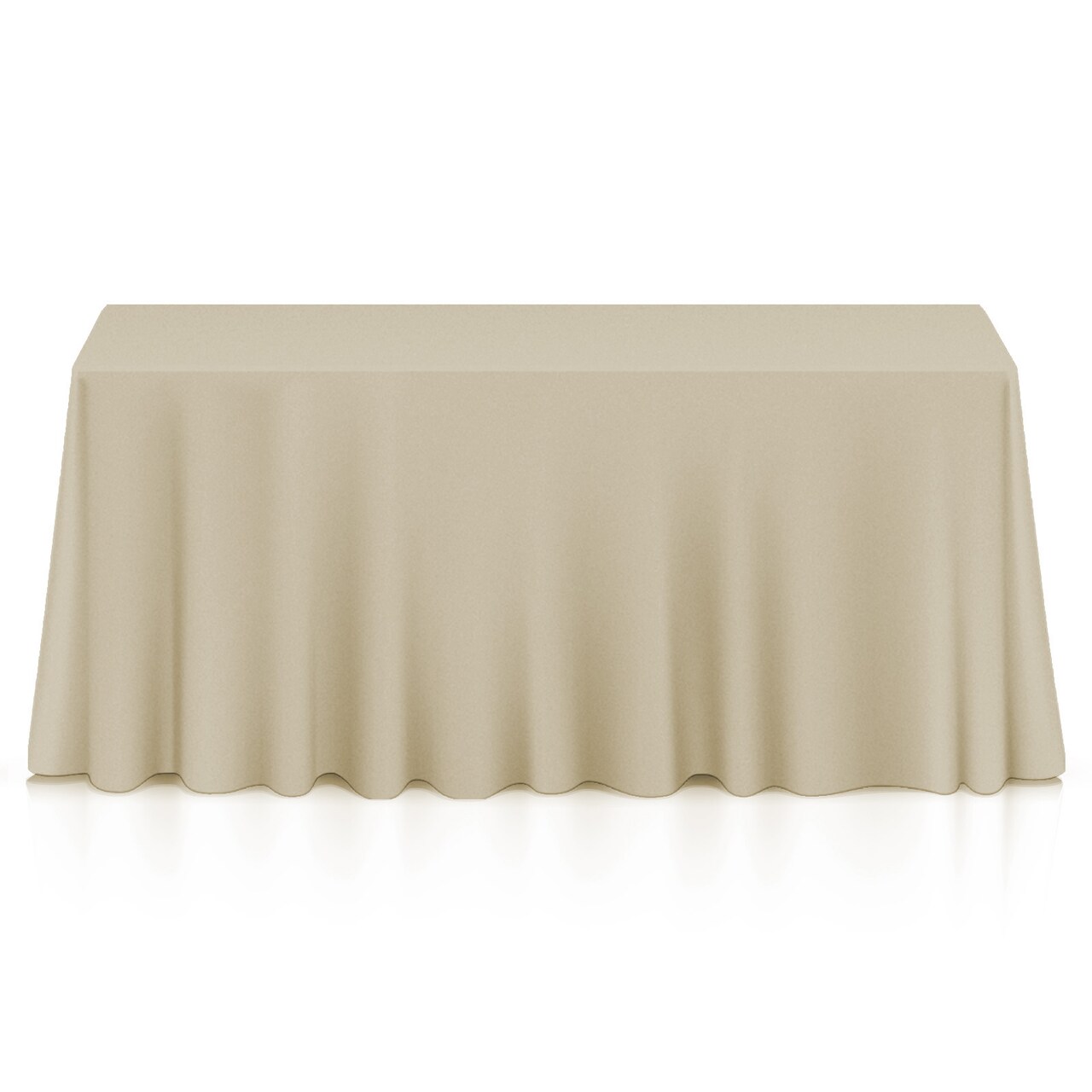 Lann's Linens Rectangular Tablecloths, Washable Polyester Fabric Table Cloths for Dining Tables, Parties, Restaurants, Weddings